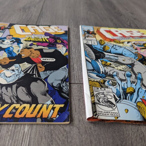 Vintage CAGE 30th Anniversary Comics Lot of 2 Marvel Comics 1992 - Picture 5 of 5